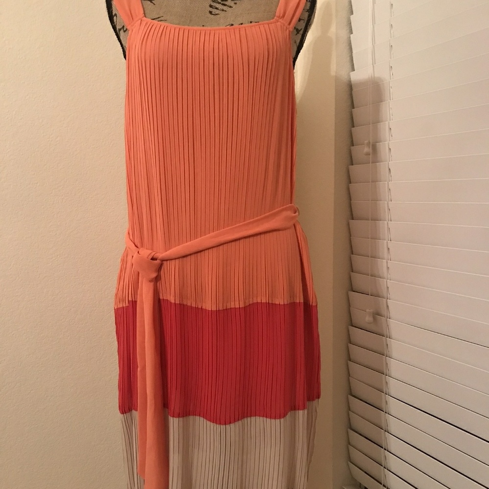 Dana Buchman sundress with slip